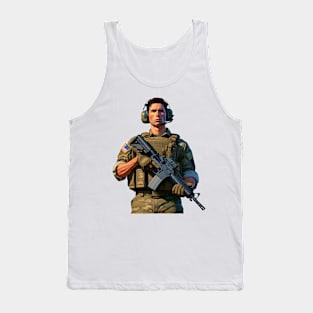 Tactical Man Tank Top